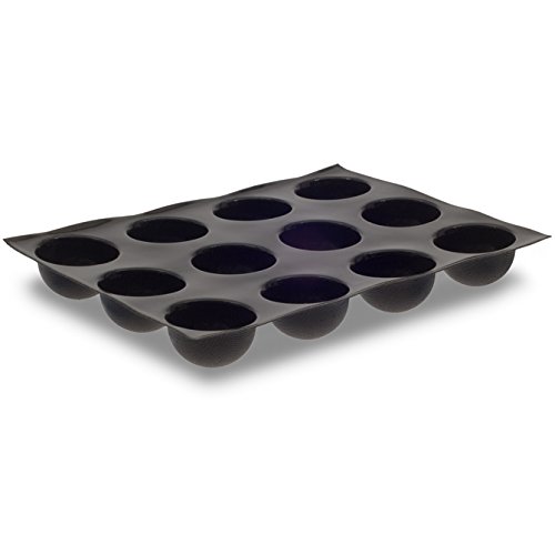 Demarle 12 Form Flexipan Half-Spheres Regular Mold