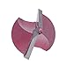 EnPoint™ Titanium Coating Carbide-Tipped Double Edge Miter Folding V-Groove Router Bit 15/64