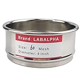 LABALPHA 60 Mesh Lab Sieves, Test Sieve #60