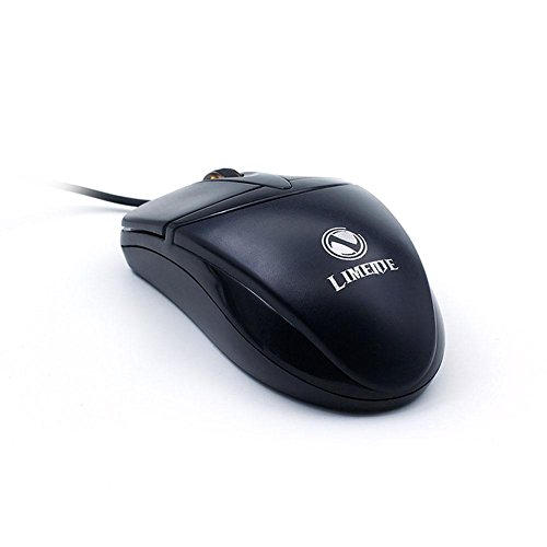 LPT&LAMute Mouse Desktop Computer Notebook Mouse / Office Gaming Mouse / USB Wired Mouse 11.6 6.6 3cm