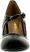 Chase & Chloe Womens Round Toe Mid Heel Mary Jane Pumps-Shoes Pumps