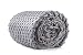 Cooshi Duvet Cover for Weighted Blankets - 60 x 80 - Soft Minky Dot - Grey