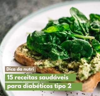 Livro 15 receitas para diabéticos tipo-2
