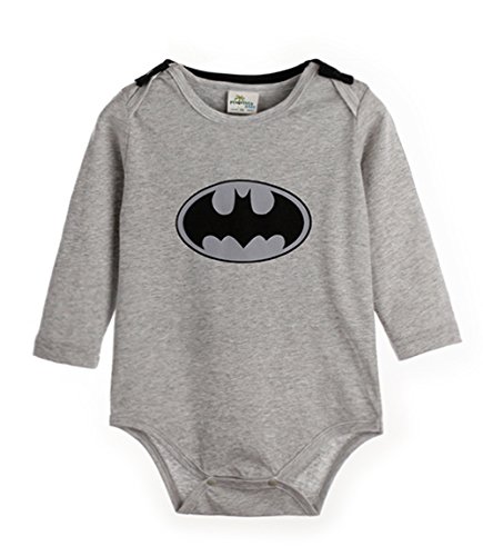 StylesILove Infant Toddler Batman Toddler Boy Costume Jumpsuit with a Detachable Cape