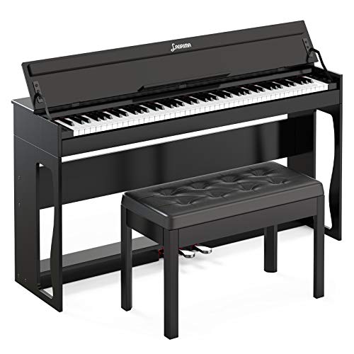 LAGRIMA 88 Key Weighted Heavy Hammer Action Digital Piano for Beginner