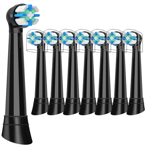 8 Pack iO Brush Heads Compatible with Oral B iO Toothbrush Head, Toothbrush Head for iO 2/3/4/5/6/7/8/9/10 Series Electric Toothbrushes, Designed for Advanced Gum Care