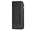 Case-Mate - WALLET FOLIO - iPhone 6 Plus Folio Case / iPhone 6s Plus Folio Case - Genuine Leather iPhone Wallet - Holds ID + Cards + Cash - Black Leather
