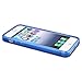 Blue S-Line Wave Design TPU Bumper Gel Shell Back Case Cover Skin with Stand for iphone 5 5G 5th Gen