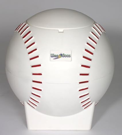 baseball shaped toy box
