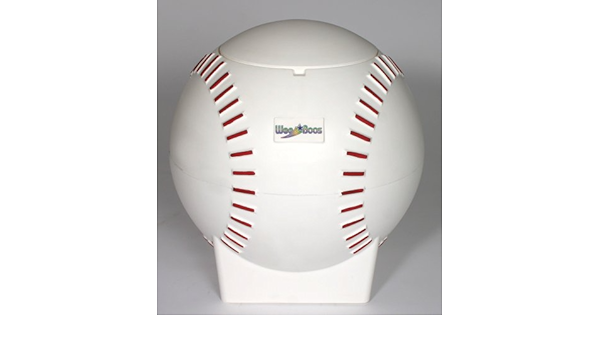 baseball shaped toy box