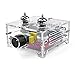 AOSHIKE Fever 6J1 Tube Amplifier Preamp Board HiFi Dual Channel Class A Volume Control Tone Preamplifier Board with Crystal Case
