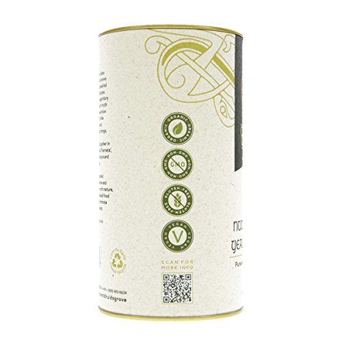 Druids Grove Organic Nutritional Yeast Flakes ☮ Vegan ⊘ Non-GMO ❤ ✡ OU Kosher Certified - 4 oz.