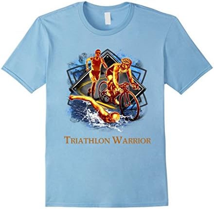Mens Triathlon TShirt XL Baby Blue