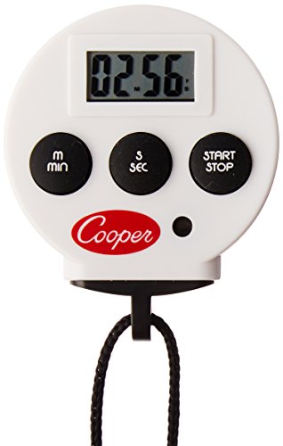 Cooper-Atkins TS100-0-8 3-Function 99 Minute Digital Timer with Lanyard, 99 Hours 59 Minutes Unit Range