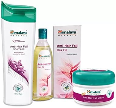 Himalaya Anti-Hair Fall: Hair Cream Hair Oil Shampoo (Set of 3)