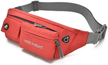 Spring And Summer New Multi - Functional Running Pockets Female Men And Women Personal Anti - Theft Chests Outdoor Leisure Sports Lumbar Tide Package (red)
