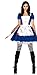 Cos2be Alice Madness Returns And Anime Maid Dress Cosplay Fancy Apron Costume (No Bloodstain,X-Small)