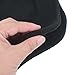 F Flammi 2 Pack Men’s Warm Fleece Earflap Hat Winter Skull Cap Beanie with Ear Covers (Black+Dark Blue)