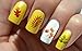Autumn - Fall Leaves Water Slide Nail Art Decals Set #2 - Salon Quality 5.5
