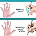 Mlife Pencil Grips - Children Pencil Holder Writing Aid Grip Trainer, Ergonomic Training Pen Grip Posture Correction Tool for Kids (Set of 12PCS)