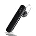 EASTOP Bluetooth Headset, Slim Wireless Headphone Lightweight Bluetooth Stereo Headset with Microphone Clear Voice Safe Driving for iPhone Samsung BlackBerry LG-ETS30 Black
