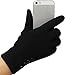 Clearance!Women Gloves,Haoricu Fashion Autumn Winter Touch Screen Outdoor Sport Warm Gloves (Black)