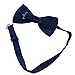 HABIBEE Solid Color Mens Suspender Y Shape with Strong Clips Adjustable Braces (Navy)