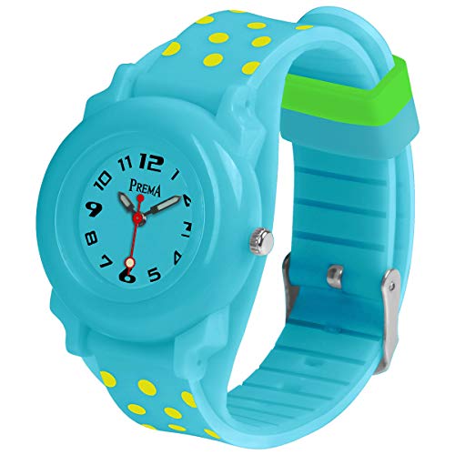Kid Waterproof Watch - Sport Silicone Children Toddler Wrist Watches with Luminous Hands for Easy Reading - Blue