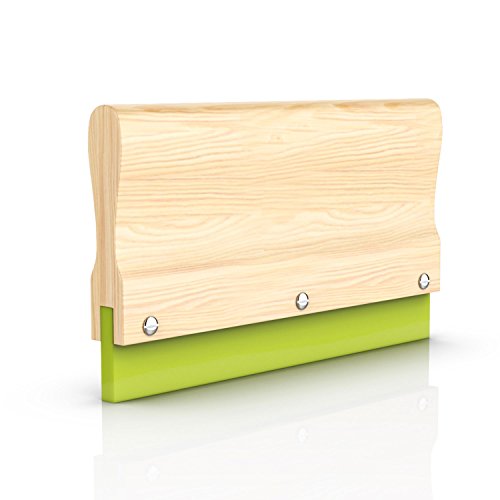 Wood Screen Printing Squeegee - 70 Durometer -5 inches