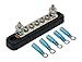 5 Terminal 100 Amp Bus Bar Kit - Heat Shrink Ring Terminals Included