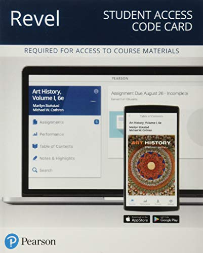 Art History,V.I Revel Access