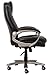 Essentials Big and Tall Executive Chair - Leather Office Chair with Fixed Arms, Black (ESS-201-BRN)