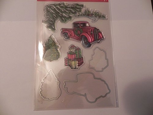 Recollections Christmas Stamps & Dies, Vintage Truck