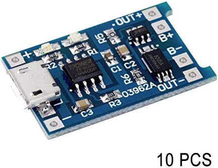 Trkee Module,Board Protection,Power Tools,1/2/5/10Pcs TP4056 5V 1A USB 18650 Lithium Battery Charger Board Protection Module