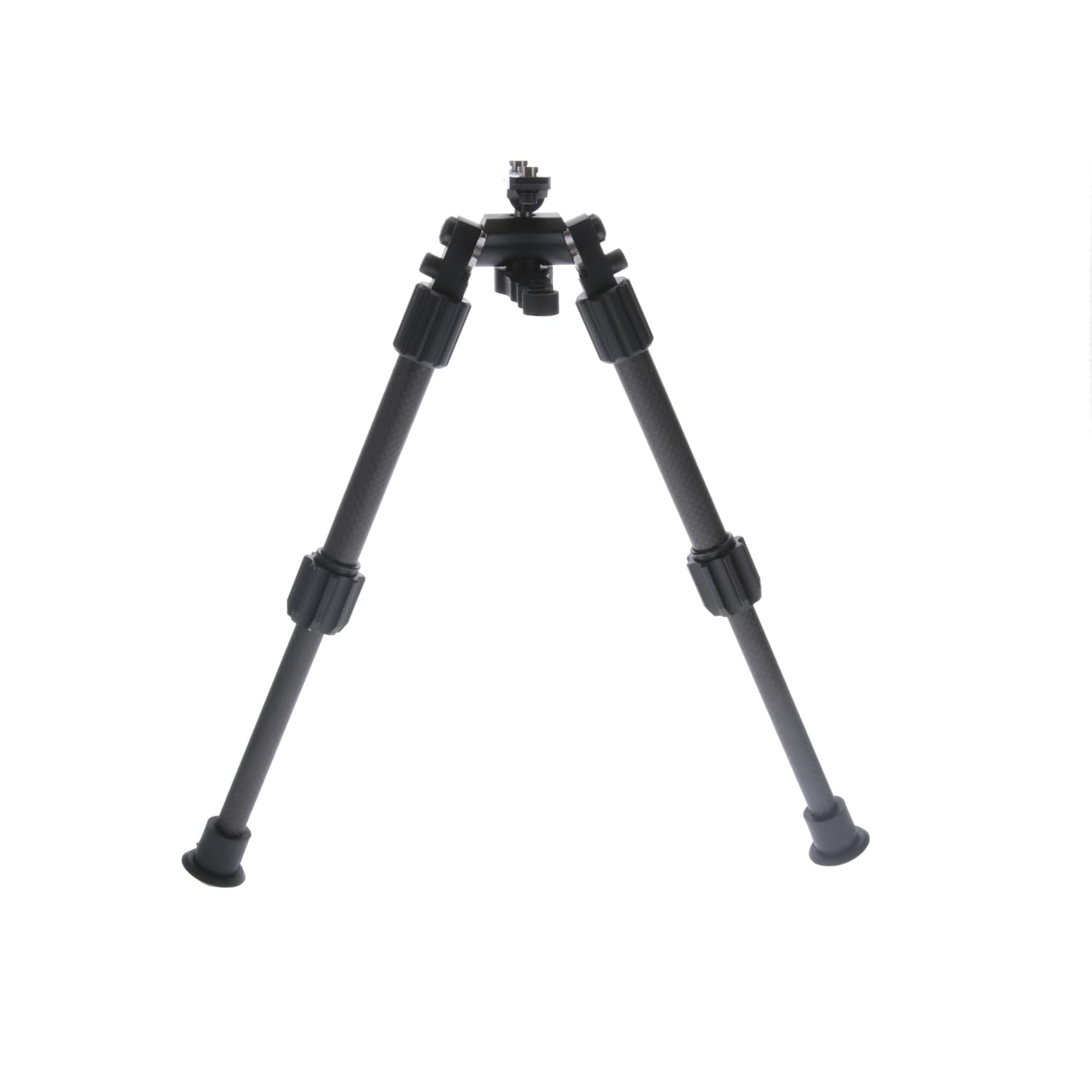 Photo 1 of TruGlo Tac Pod Carbon Pro Adjustable Lightweight Durable Portable Rifle Bipod w/Pivoting Base - 9-13 in. Leg Length, M-Lok/KeyMod Rail Mount