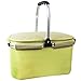 Yodo 22L Insulated Picnic Basket - Collapsible Cooler Bag - Insulated up to 4 hours for Camping Outdoor Concert Sports Event Beach Market, Lime
