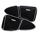 KEMIMOTO Side Door Bags for Polaris RZR XP 1000 900XC S900 Passenger And Driver Side Storage Bag with Knee Protection