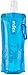 Vapur Flexible Water Bottle - with Carabiner.50 Liter, 16 Ounces, Blue