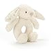 Jellycat Bashful Twinkle Bunny Plush Baby Ring Rattle