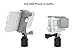 Action Mount Compatible Sport Camera CNC Aluminium 360 Degree Rotatable Swivel Adapter; Compatible (CNC Swivel Adapter)