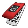 Easyfone-Prime-A1-GSM-SIM-Free-Flip-Big-Button-Mobile-Phone-Hearing-Aids-Compatible-Easy-to-Use-Mobile-Phone-for-Elderly-with-Charging-Dock-Red Easyfone Prime-A1 GSM SIM-Free Flip Mobile Phone for Elderly, Big Button Hearing Aids Compatible Senior Mobile Phone…