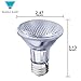 (6 pcs) 50PAR20/NFL 50W PAR20 Narrow Flood Halogen 120V Light Bulbs