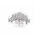 Utopiat Adult Pearl Tiara Hair Piece for Girls | Inspired by Breakfast at Tiffany's
