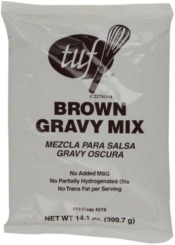 Total Ultimate Foods Brown Gravy Mix, 14.1-Ounce Pouch (Pack of 6)