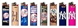 New York Yankees Bic Lighters New 2017 Designs MLB Officially Licensed (Yankees 8pk)