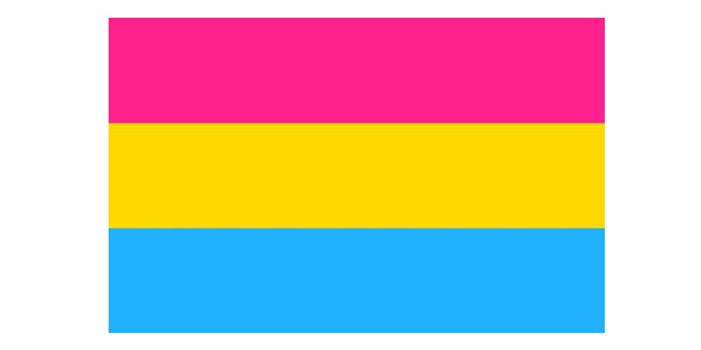 Pansexual gay pride 5ft x 3ft Flag