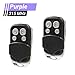 Solidremote Keychain Garage Door Opener Remote, for Chamberlain, LiftMaster, Craftsman 371LM 373LM 971LM 973LM and More, 2 Pack