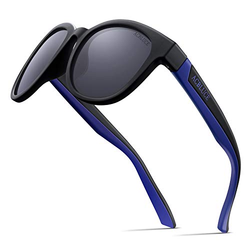 Boys Polarized Sunglasses for Teen Child Wayfarer Youth Rubber UV400