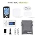 Rechargeable TENS Unit 24 Mode Muscle Stimulator for Pain Relief, Dual Channel in Mode & Intensity, Electronic Pulse Massager with Dust-Proof Drawstring Storage Bag & Fastening Ties