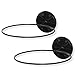 Wallniture Sporta Wall Mount Sports Ball Holder Display Storage Steel Black Set of 2